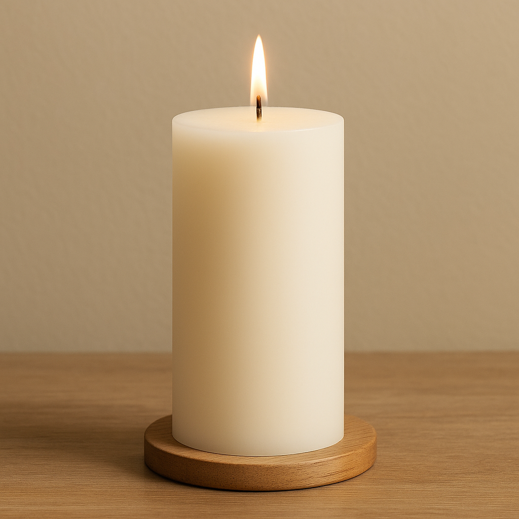 Pillar Candle – 3" × 6" - Pack of 4 - Collectiggles