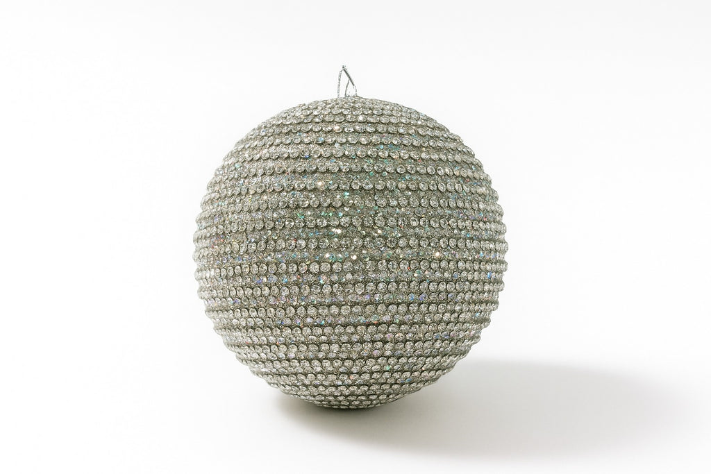 Opulent Diamond-Crusted Bauble Ornament - Collectiggles